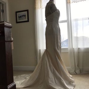 Silk Wedding Gown from a Bridal by Lori